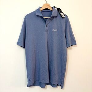 NWT Greyson Men’s Omaha Performance Cloud Blue Polo $98 MSRP